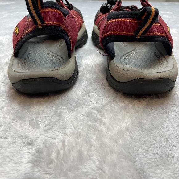 Keen Newport Sport Hiking Sandals Womens 8.5 Red Gorpcore Outdoors Hiking Active - Picture 4 of 7
